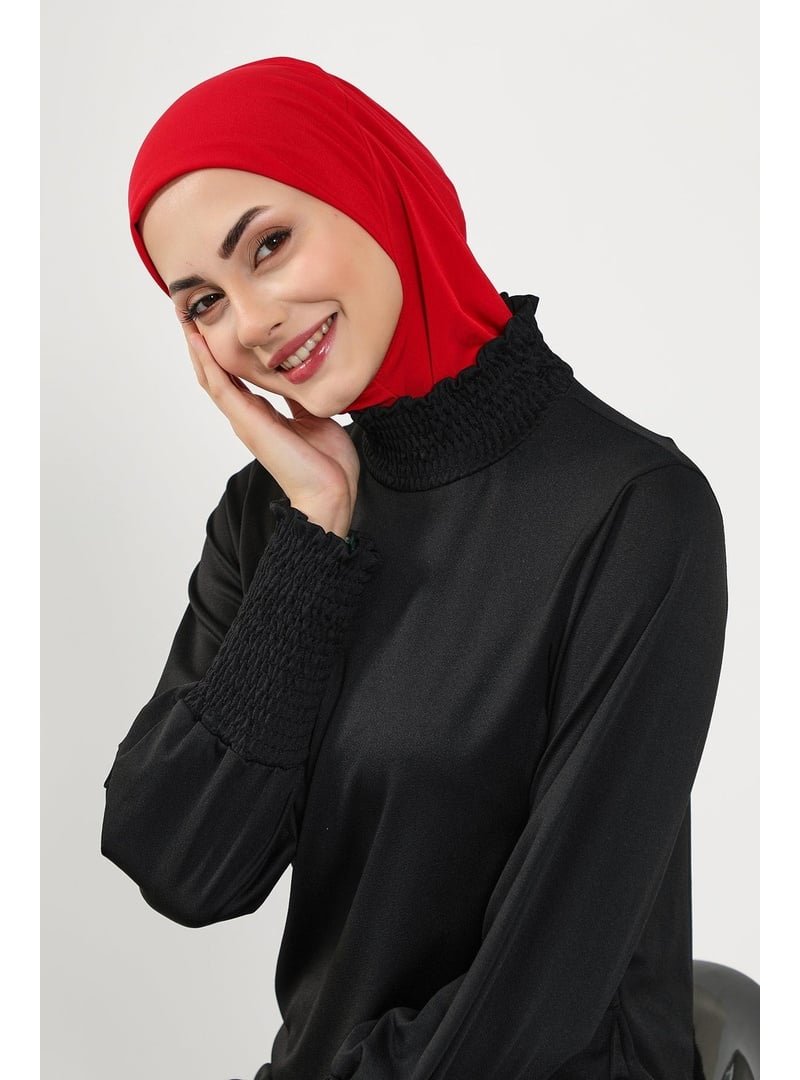 Aisha`s Design 5sn Kırmızı Ninja (deniz,havuz) Yüzücü Bonesi,tb