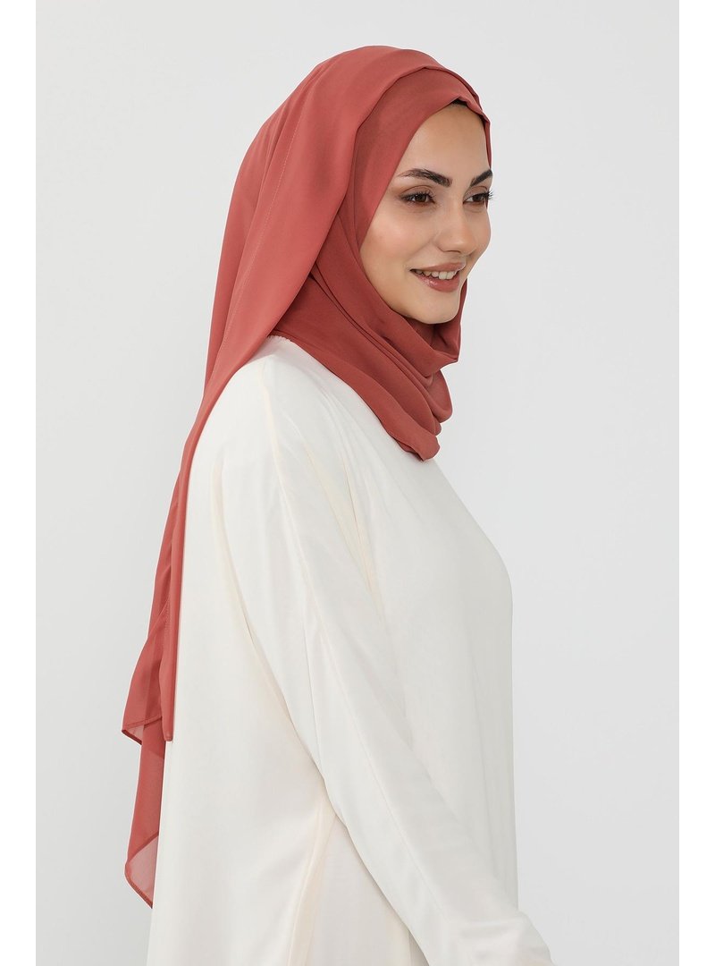 Aisha`s Design Tarçın Pratik Şifon Şal,ps
