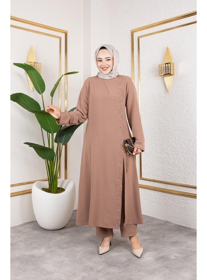 Harmatime butik İnci Detaylı İkili Takım Vizyon