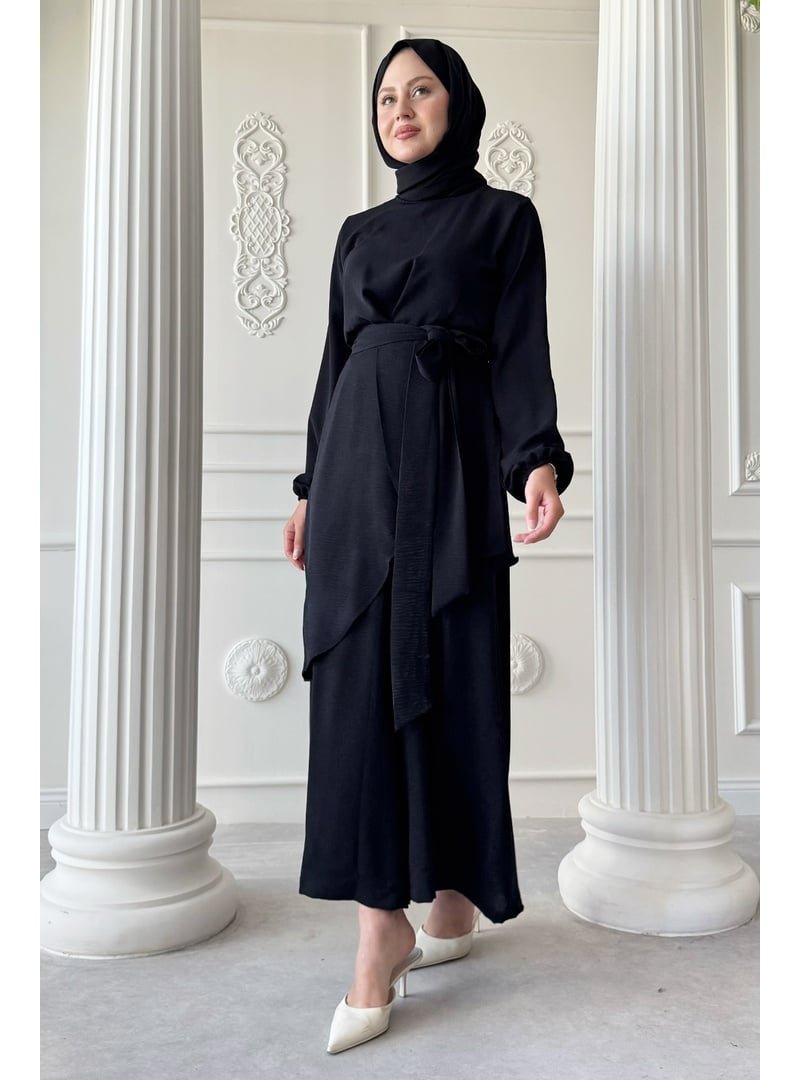 InStyle Asimetrik Model Siyah Ayrobin Takım