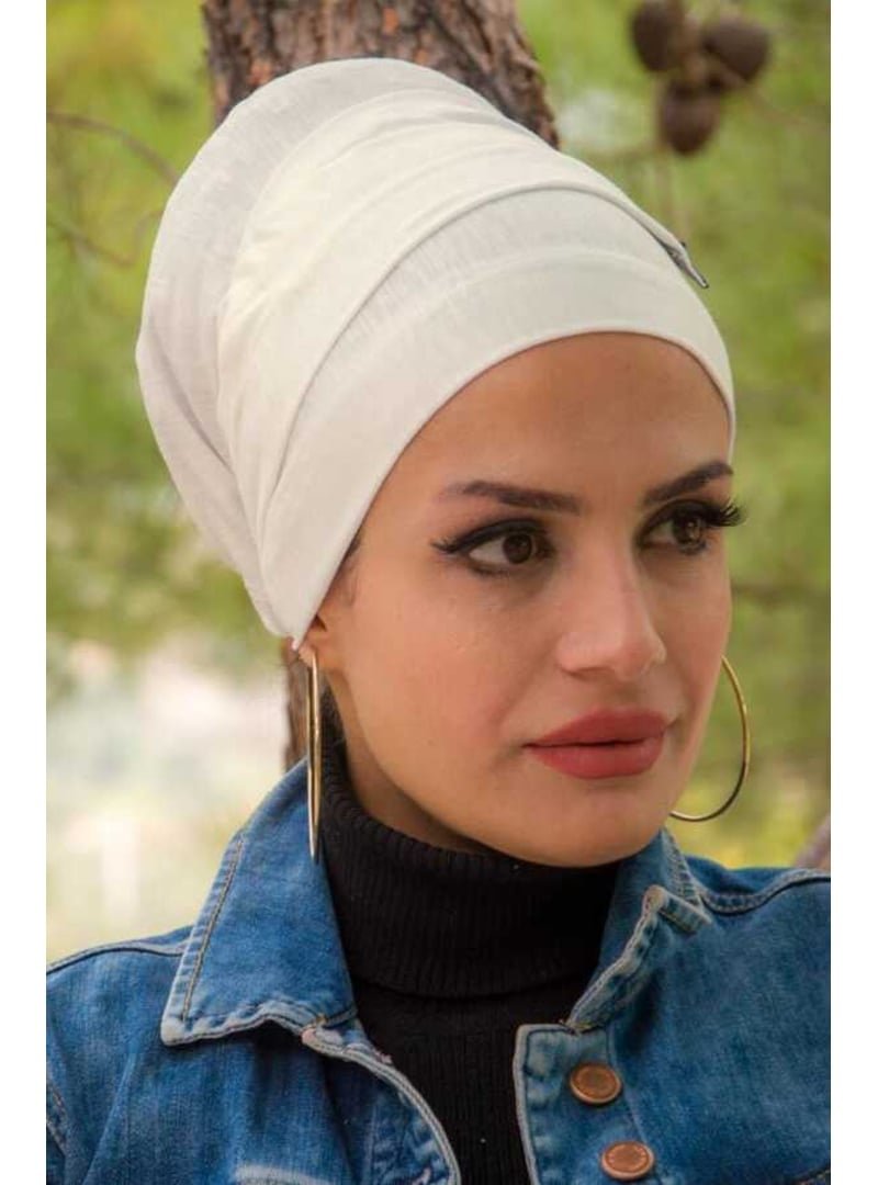 AİŞE TESETTÜR Battal Boy Kaymaz Bone