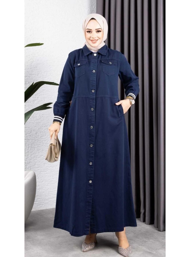 Harmatime butik Düğmeli Pamuk Gabardin Kap