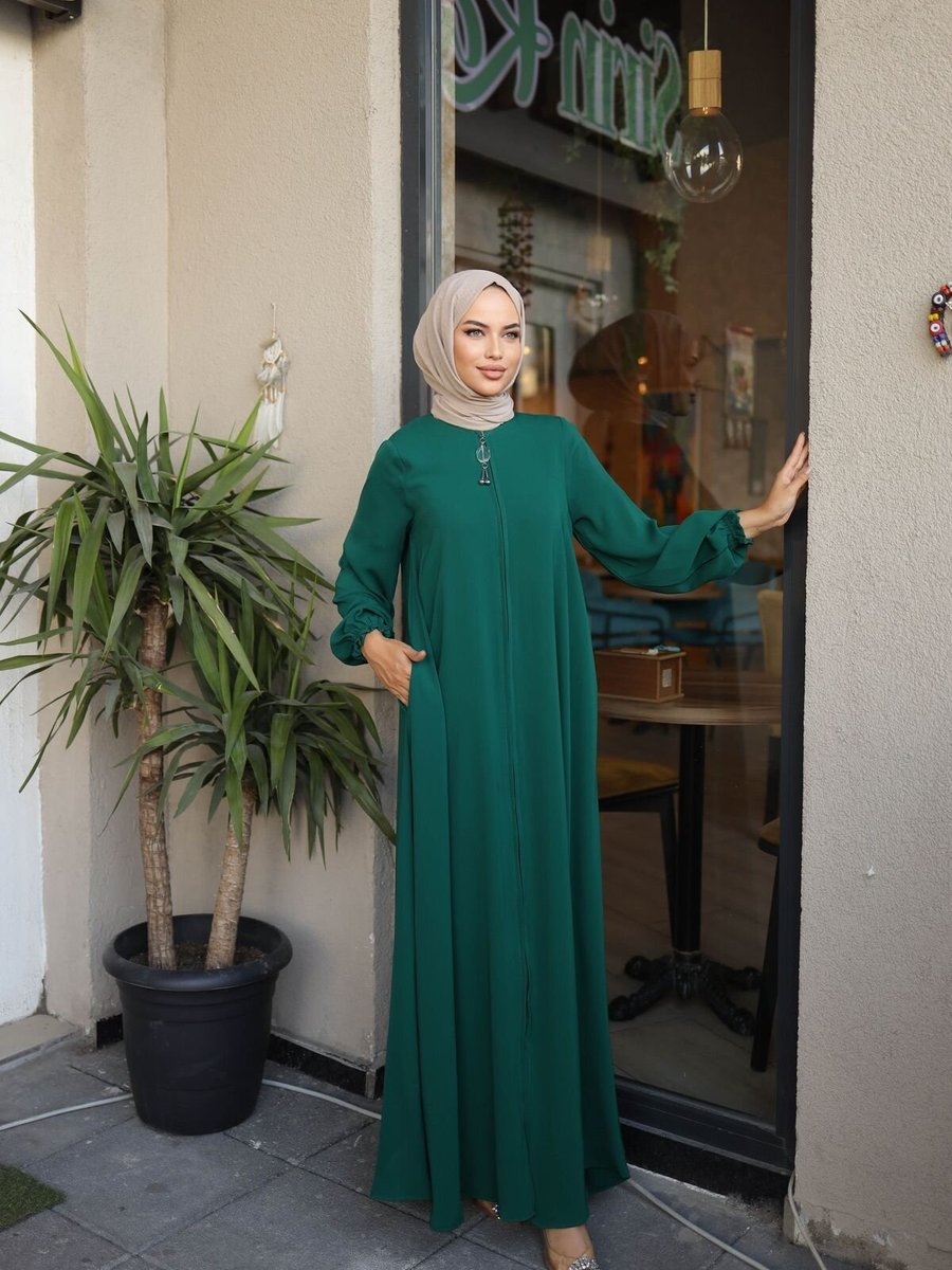 Nissra Yeşil Ankanoor Zümrüt Mevlana Ferace