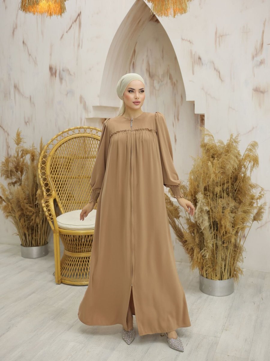 Nissra Taba Ankanoor Koyu Camel Robalı Ferace