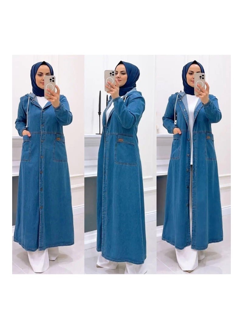 Harmatime butik Düğmeli Kot Kap