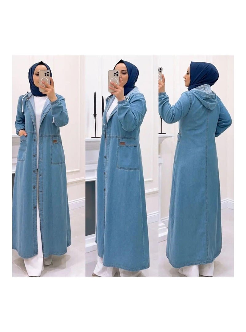 Harmatime butik Düğmeli Kot Kap