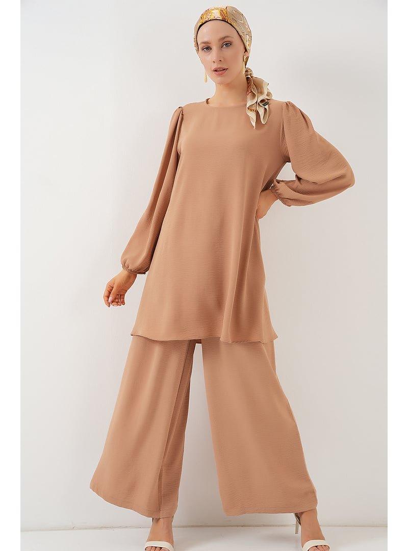 Bigdart Vizon Ayrobin Tunik Pantolon Alt Üst Takım