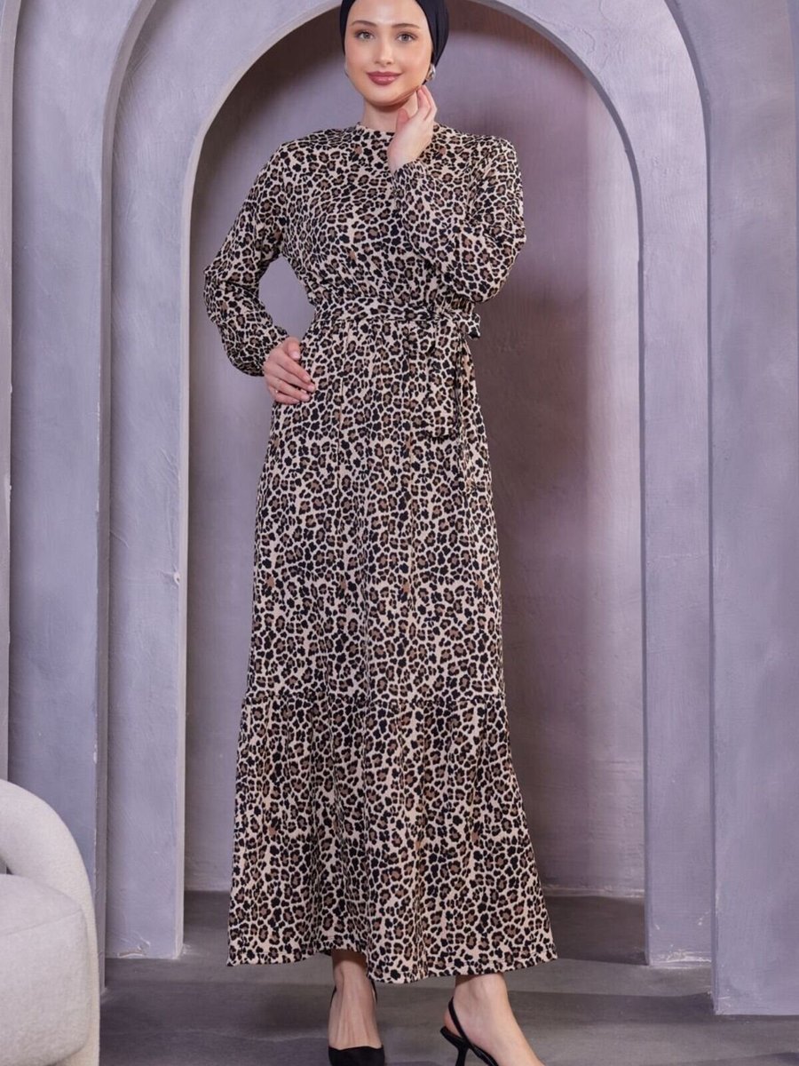 Mec Fashion Lacivert Elbise