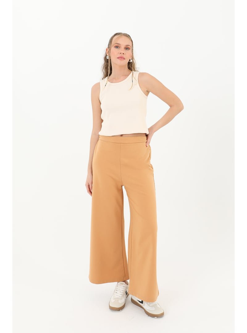 Podyumplus 30007pnt Geniş Paça Pantolon