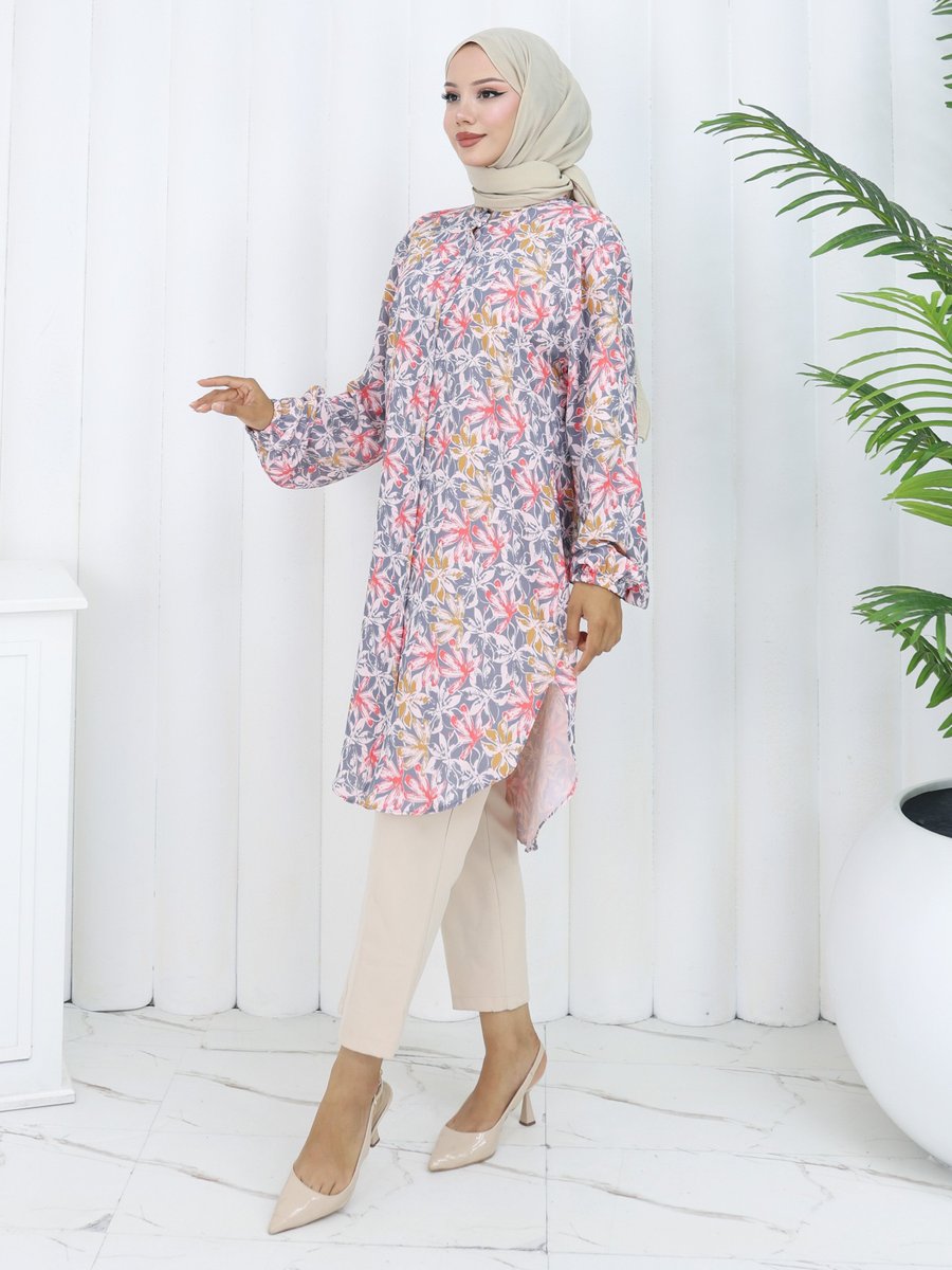 Zenane Gri Tunik