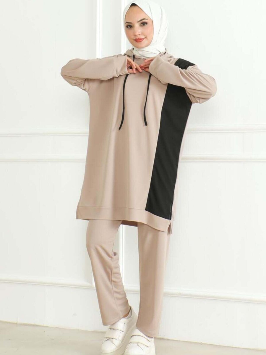 Mec Fashion Vizon Oversize Spor İkili Takım