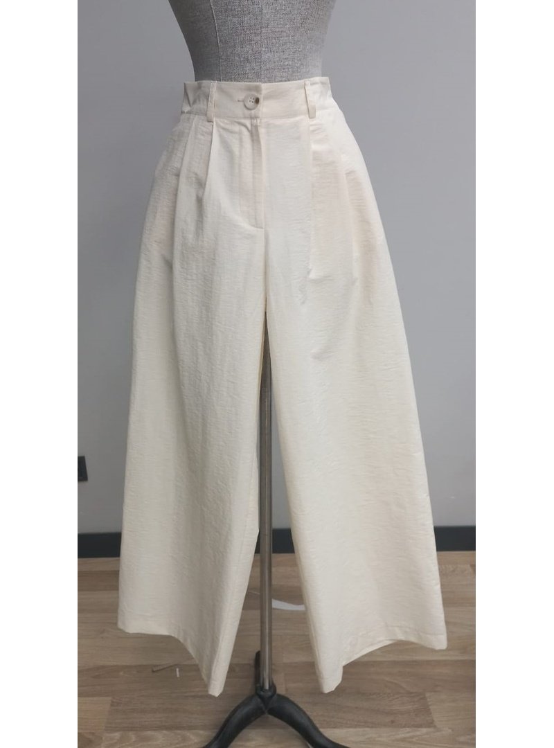 Podyumplus 32233pnt Pileli Basic Pantolon