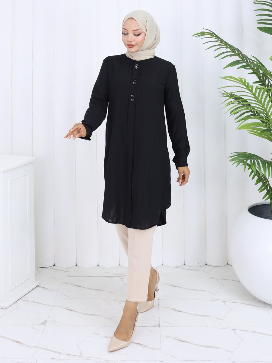 Zenane Siyah Tunik