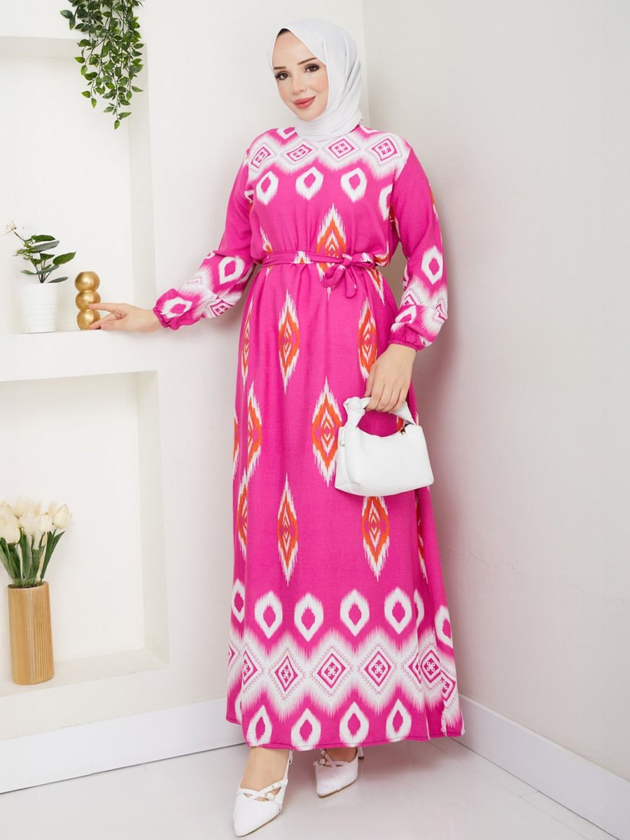 DEDEMAX Pembe Elbise