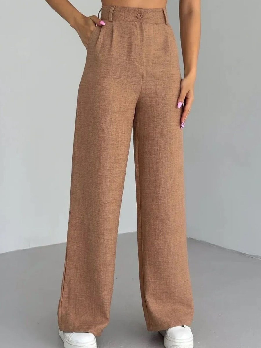 Swana Taba Melaj Keten Bol Paça Pantolon