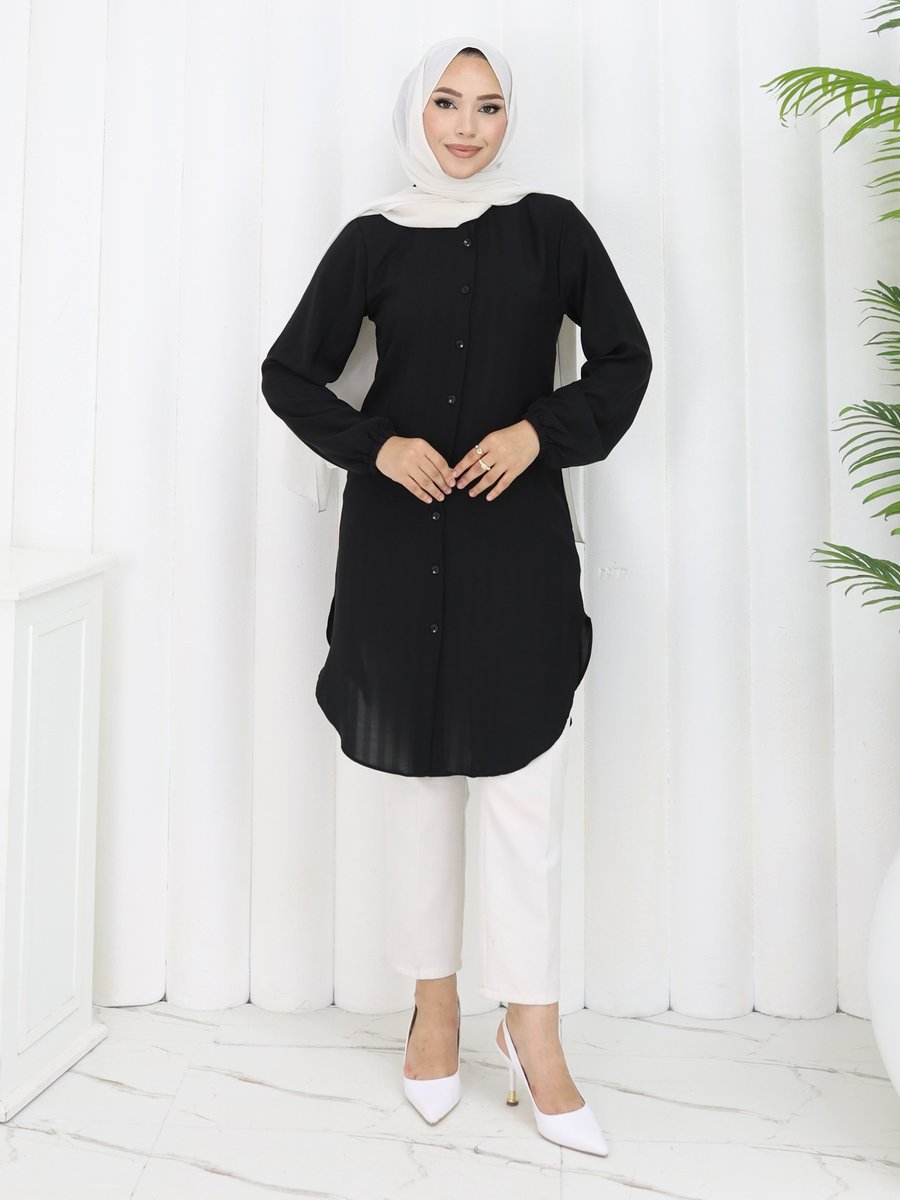 Zenane Siyah Tunik