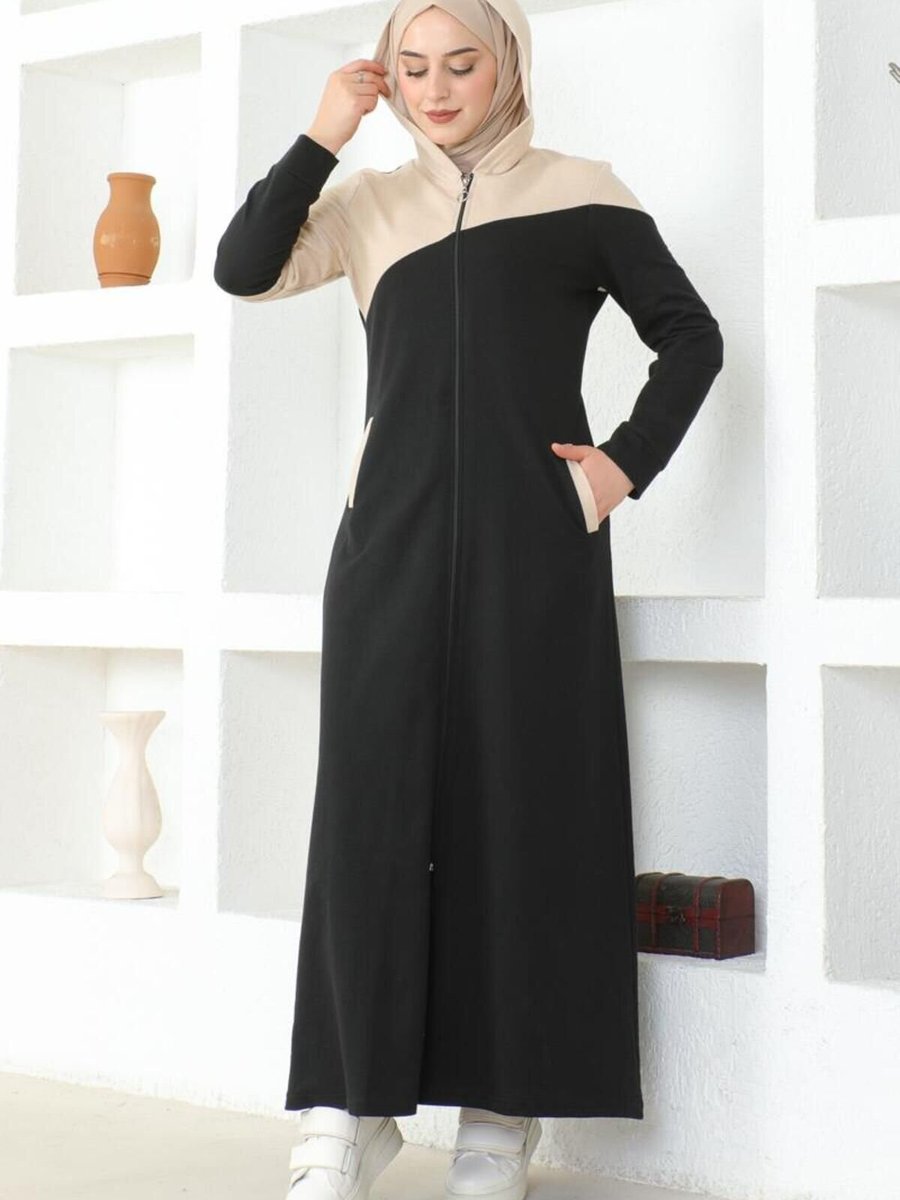 Mec Fashion Siyah Spor Ferace