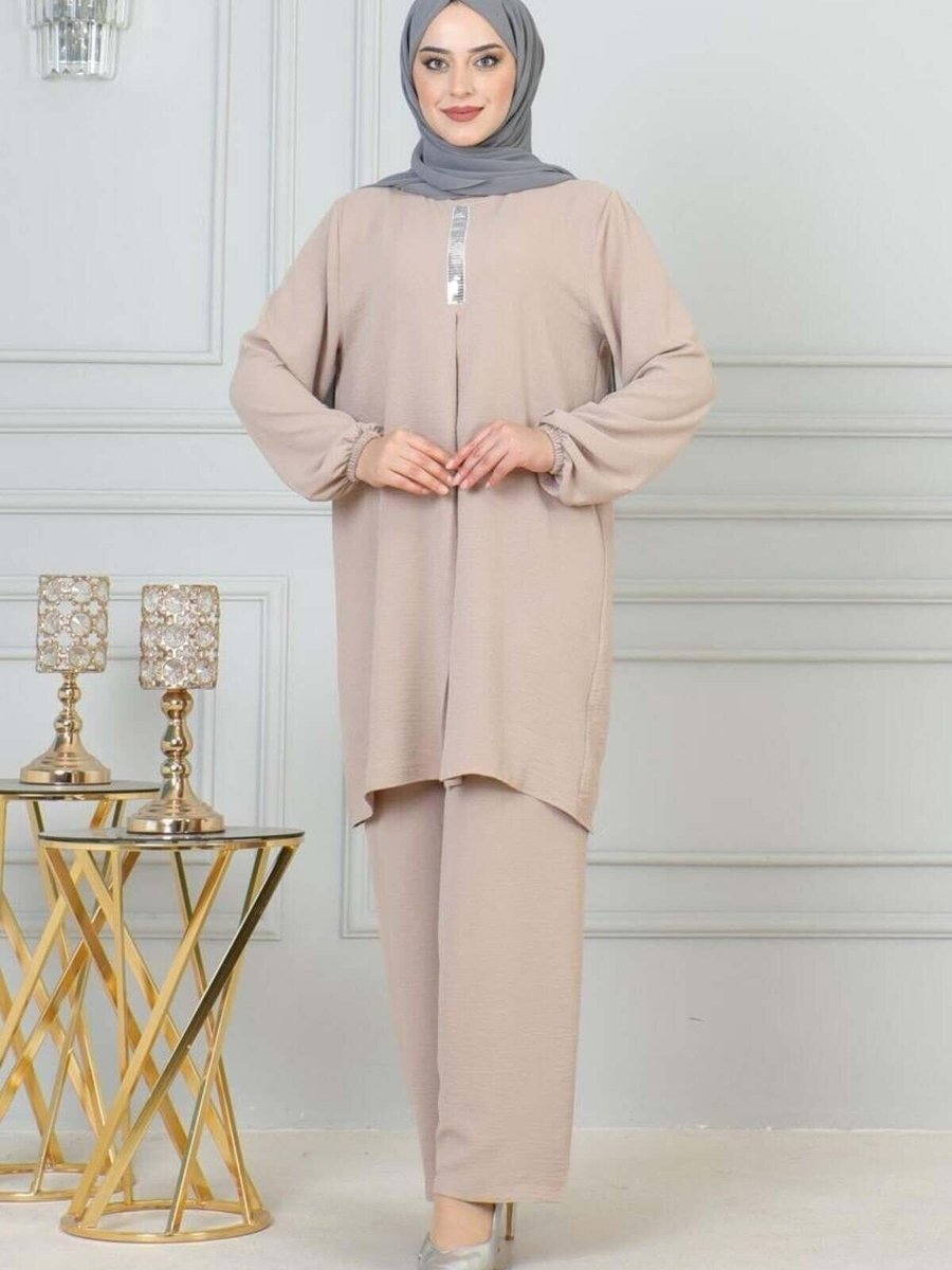 Mec Fashion Vizon Payet Detaylı İkili Takım