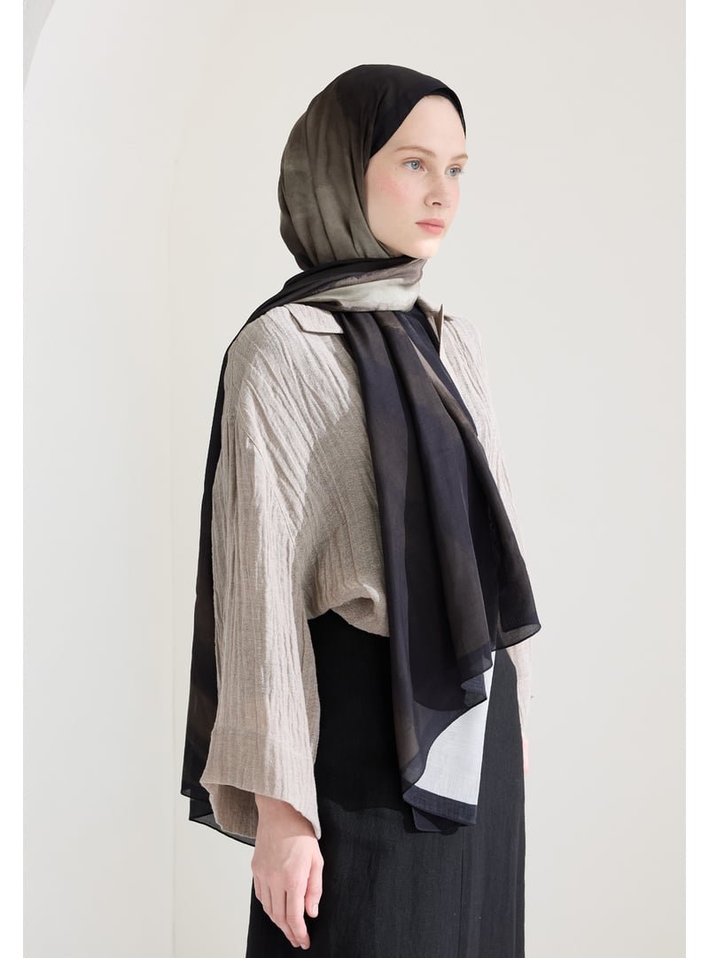 FRESHSCARFS Vizon Ombre Floş Viskon Şal