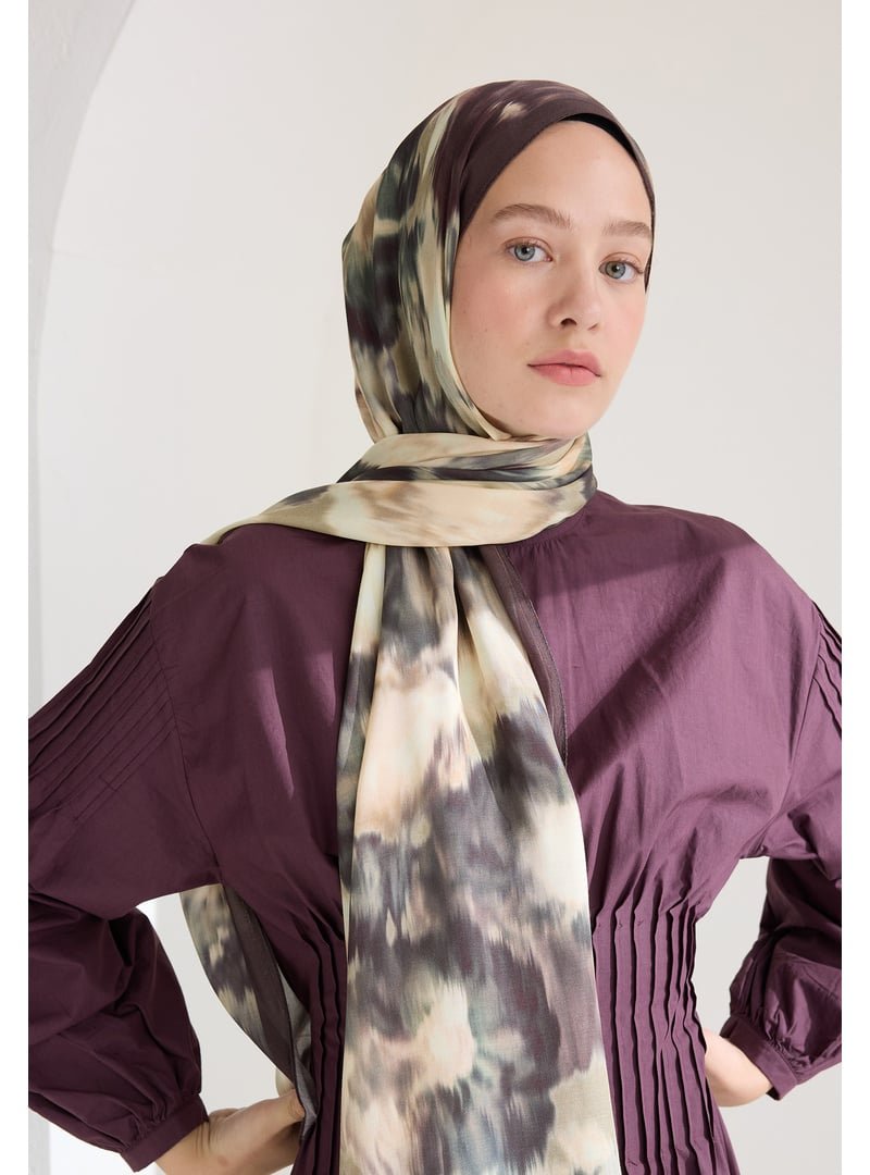FRESHSCARFS Sweet Peony Floş Viskon Şal Vıntage Rose
