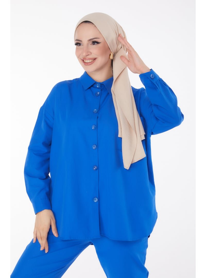 Tofisa Saks Tunik Pantolon İkili Takım