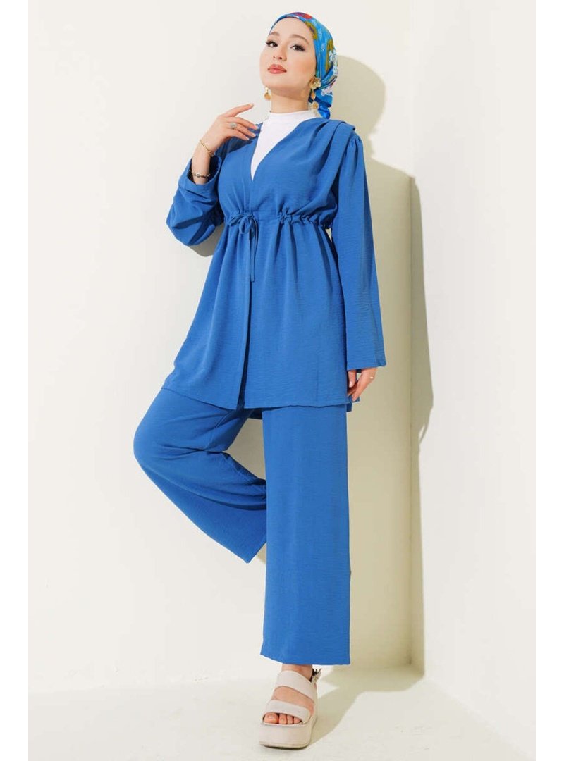 Volt Clothing Lacivert Bel Tünelli Ayrobin İkili Takım