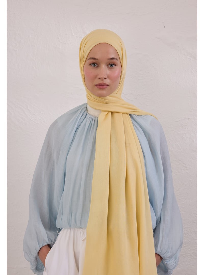 FRESHSCARFS Soft Viskon Şal Tereyağı