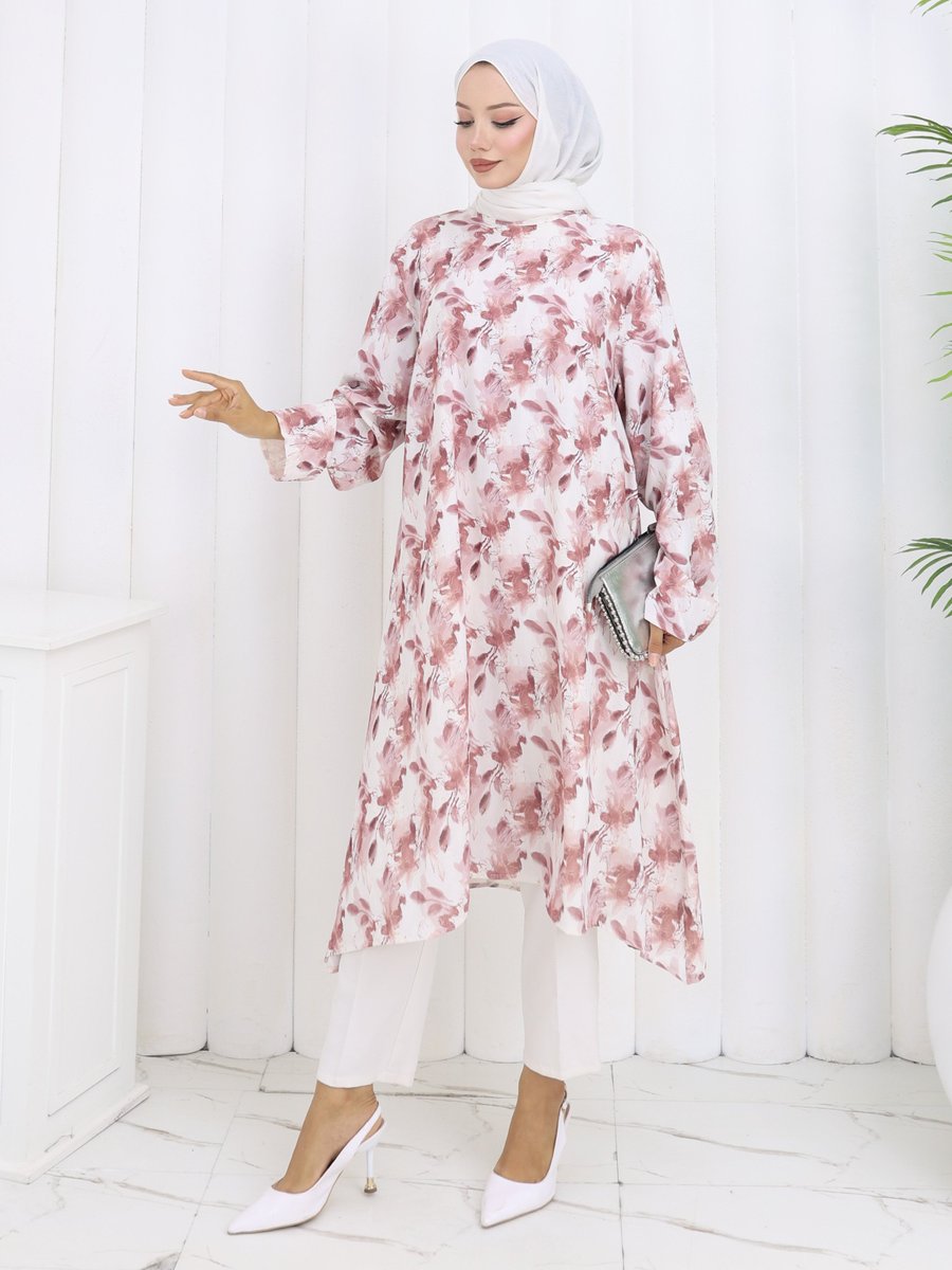 Zenane Kahverengi Tunik