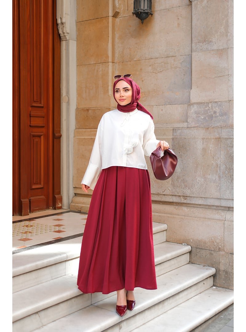 Locco Moda Bordo Linda Etek