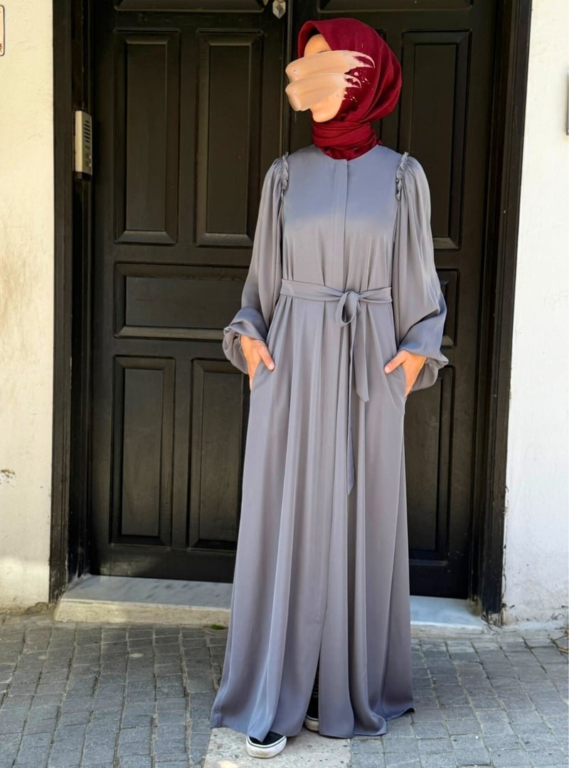 Bilenler Dubai İpeği Ferace