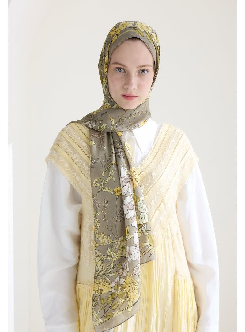 FRESHSCARFS Vizon Valentına Floş Viskon Şal