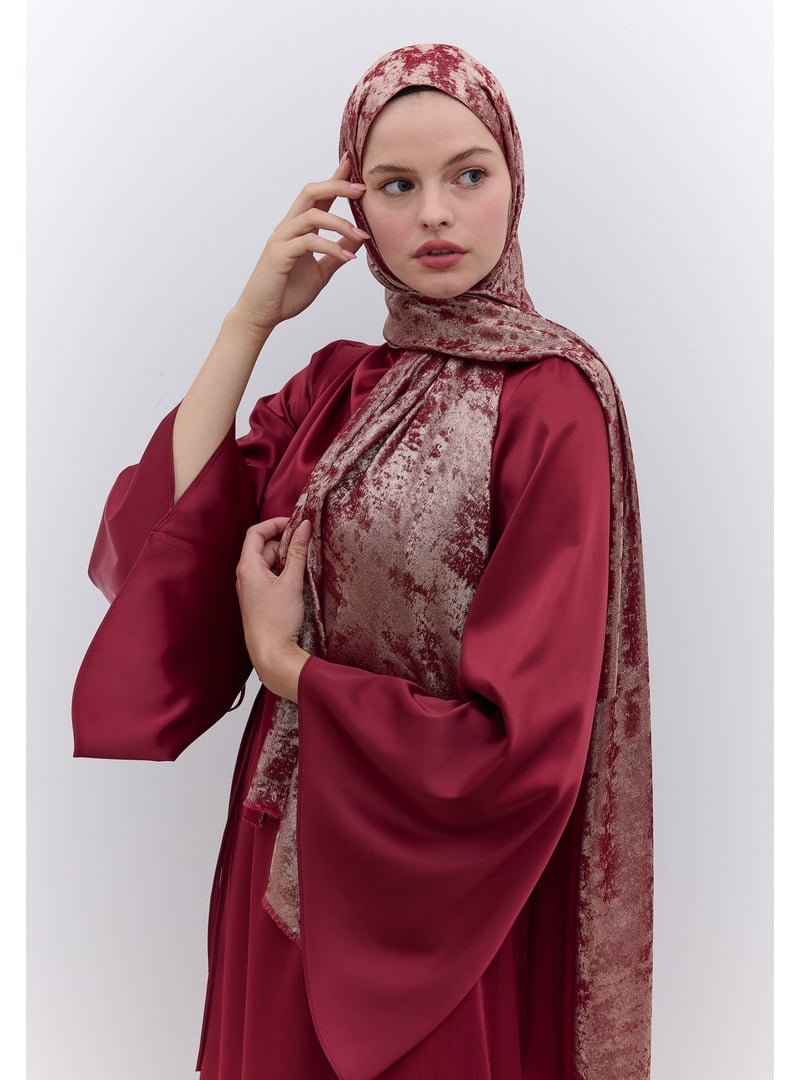 FRESHSCARFS Kırmızı Luxury Shine Şal