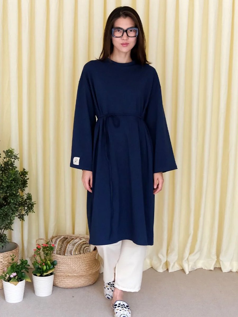 Ceylan Otantik Lacivert Tunik