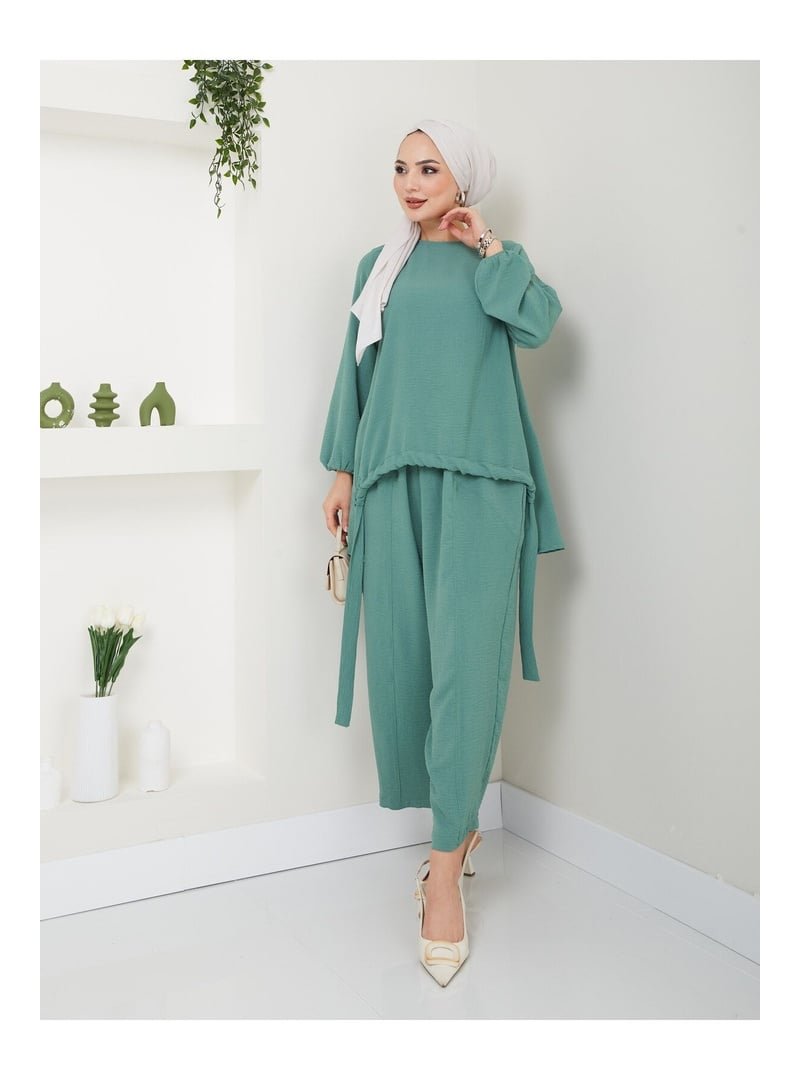 Volt Clothing Yeşil Şalvar Takım