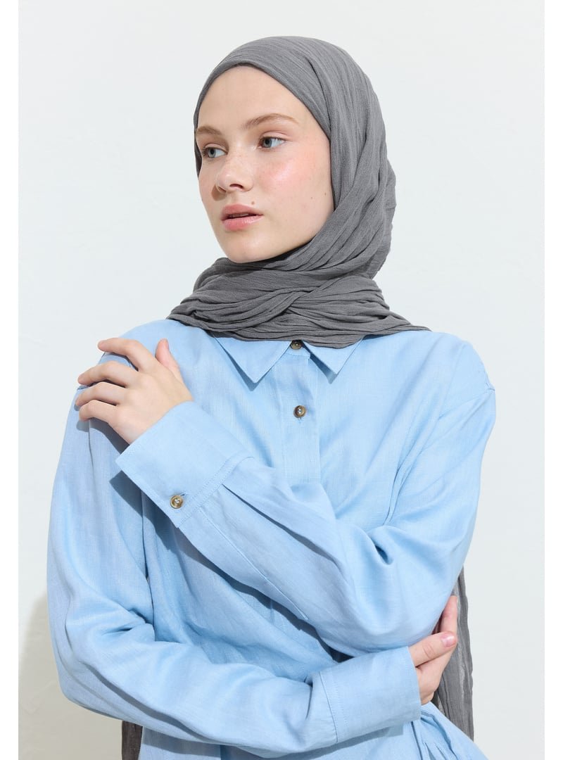 FRESHSCARFS Pamuklu Keten Şal Poppy Seed Cake