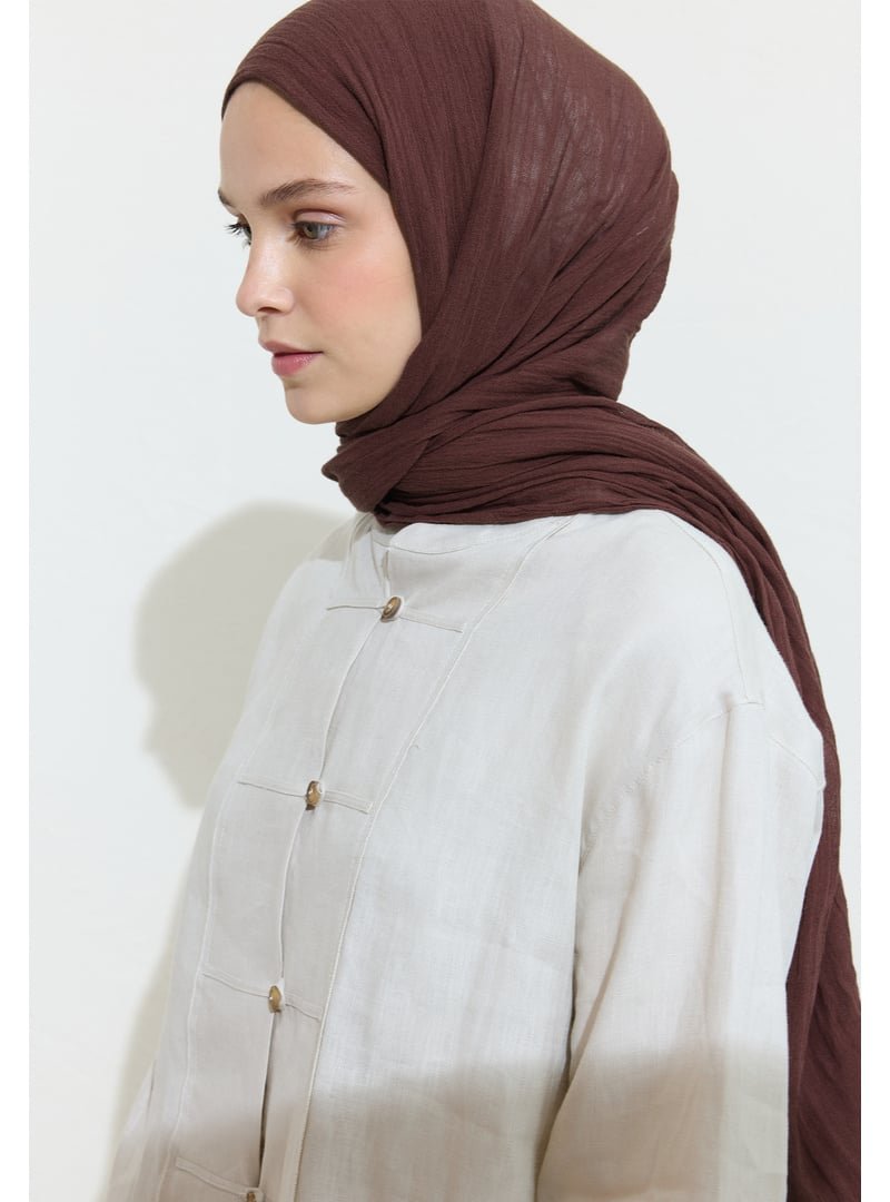 FRESHSCARFS Pamuklu Keten Şal Apple Pıe