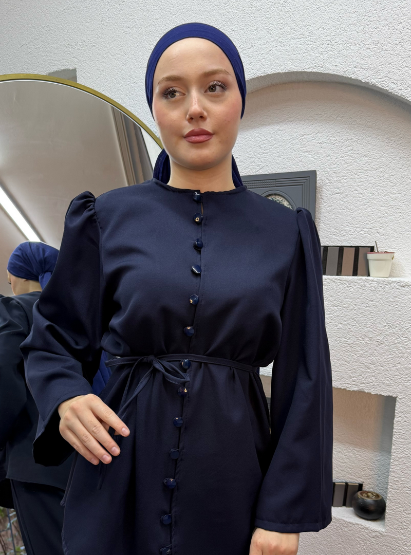 Ensa Tesettür Lacivert Vera Takım