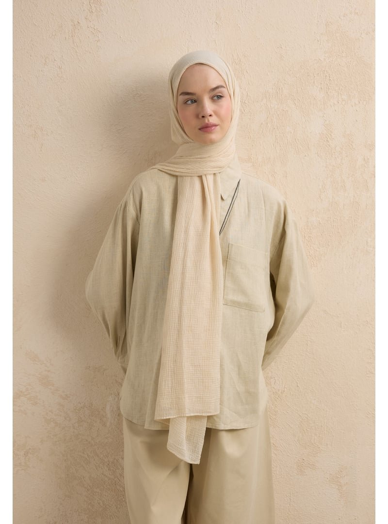 FRESHSCARFS Modal Damalı Şal Gün Işığı