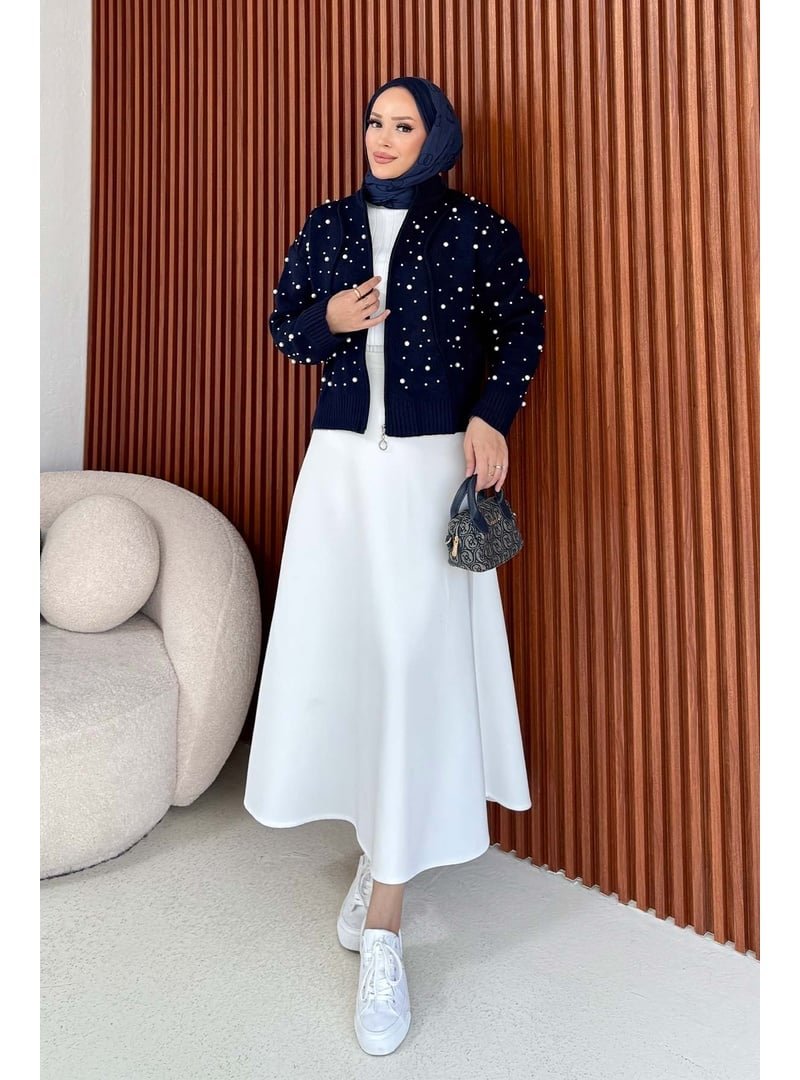 Melike Tatar İncili Triko Hırka