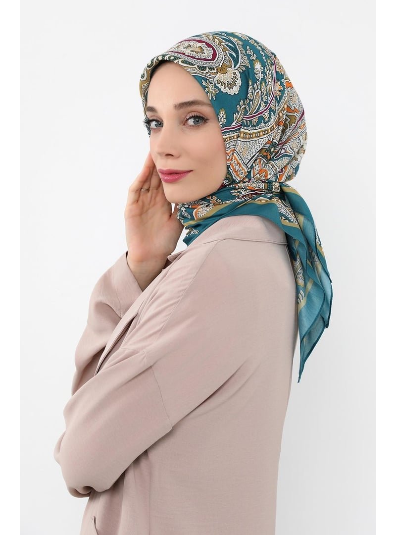 Aisha`s Design Desen V1 Desenli Vual Eşarp,es