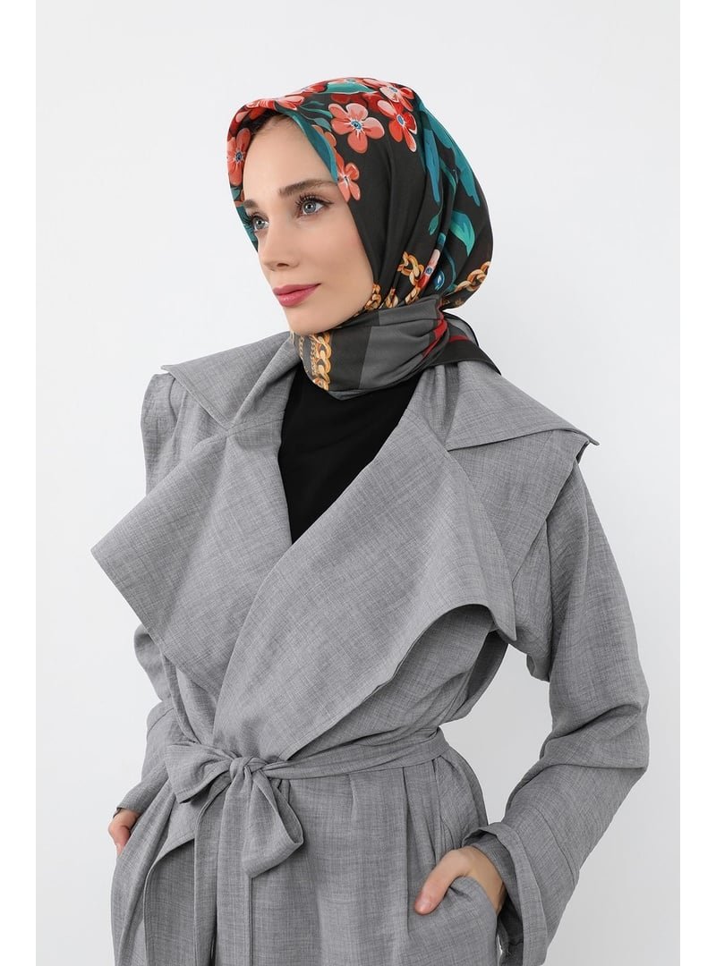 Aisha`s Design Desen V1 Desenli Vual Eşarp,es