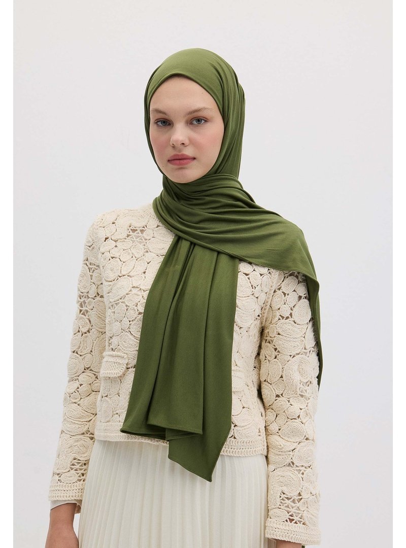 FRESHSCARFS Bambu Penye Şal Yaprak