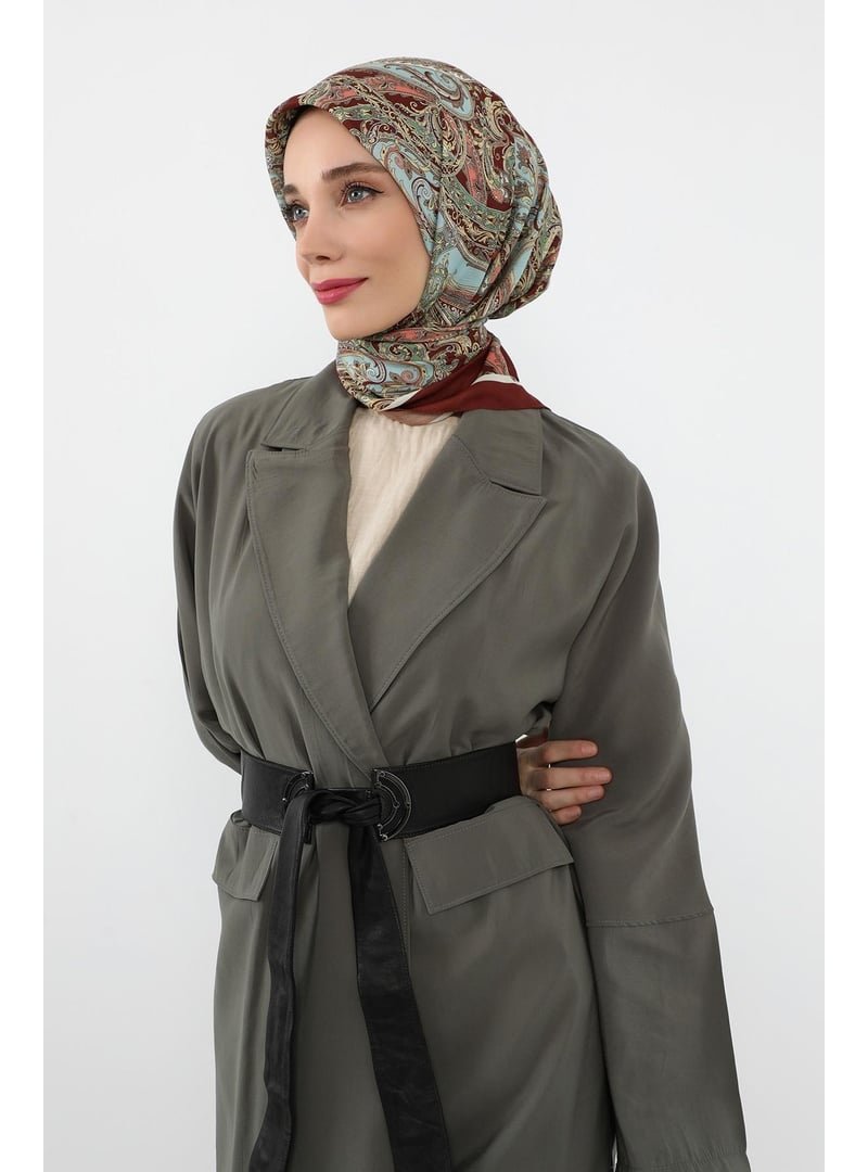 Aisha`s Design Desen V1 Desenli Vual Eşarp,es