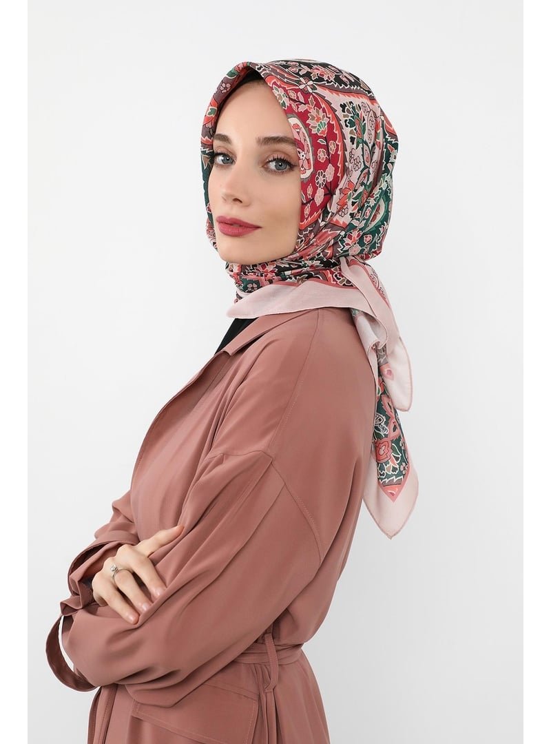 Aisha`s Design Desen V1 Desenli Vual Eşarp,es