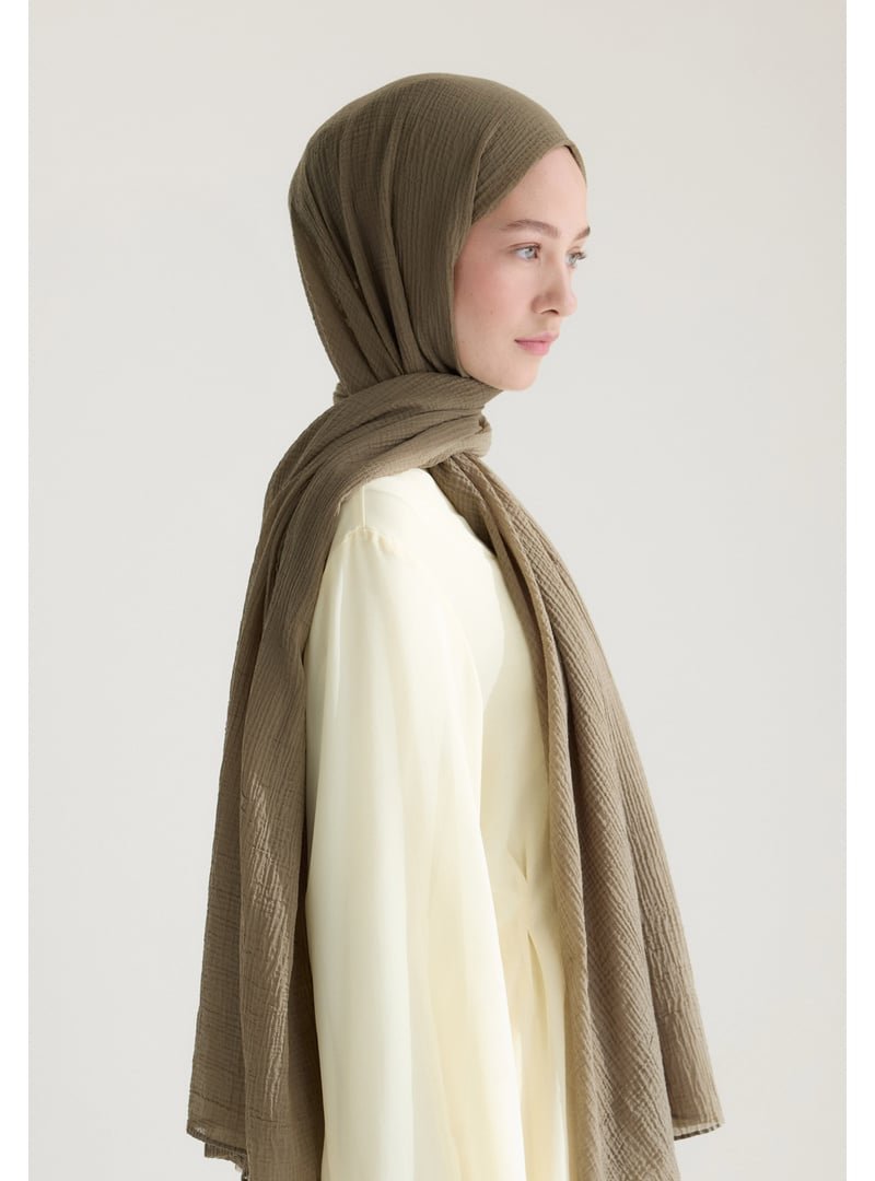 FRESHSCARFS Modal Krinkıl Şal Biberiye