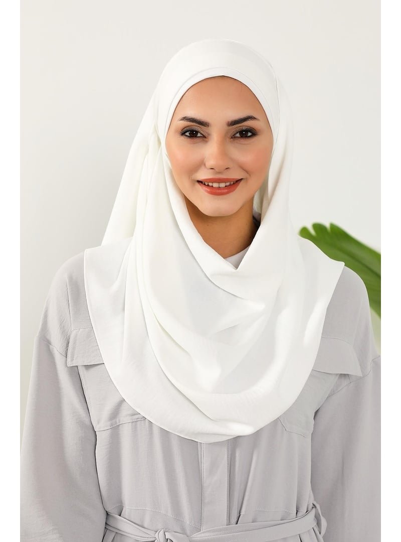 Aisha`s Design Ekru Pileli Tasarım Aerobin Şal,cps Aisha`s Design Ekru Pileli Tasarım Aerobin Şal,cps