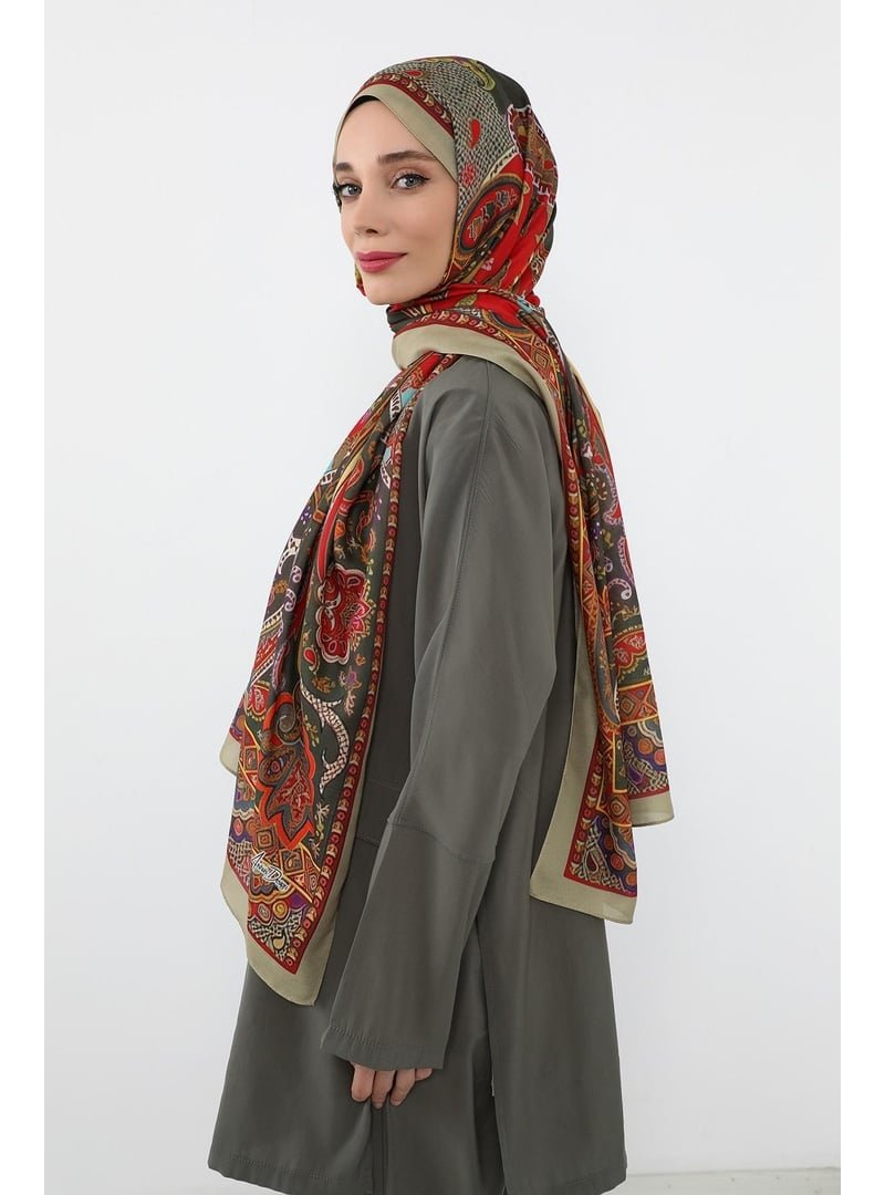 Aisha`s Design Desen V1 Desenli Vual Şal,sal