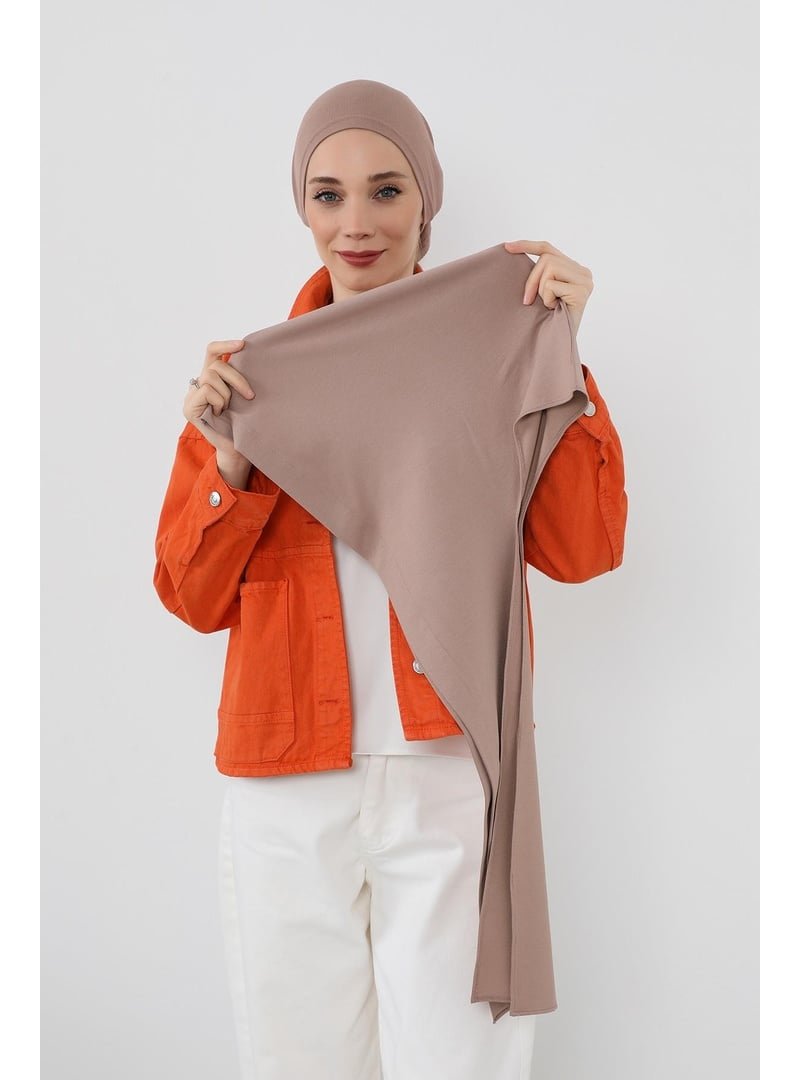 Aisha`s Design Vizon İç Boneli Hazır Penye Şal,ps Aisha`s Design Vizon İç Boneli Hazır Penye Şal,ps