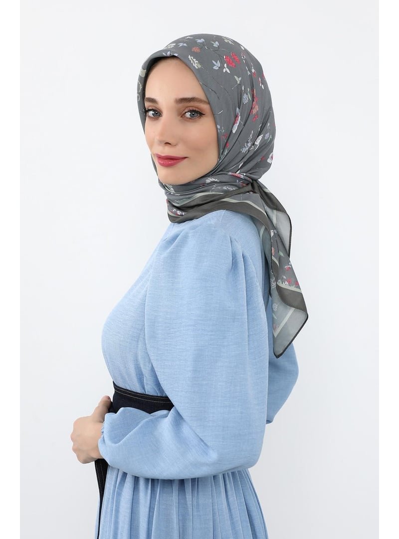 Aisha`s Design Desen V1 Desenli Vual Eşarp,es