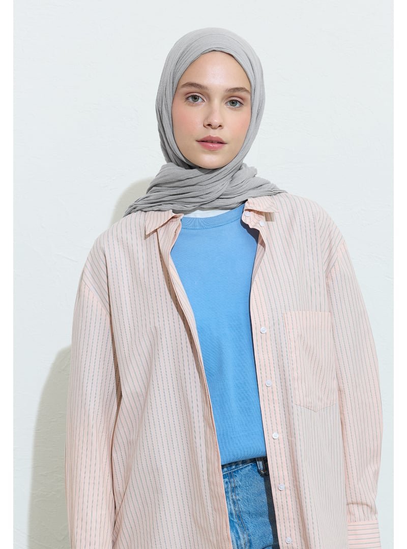 FRESHSCARFS Pamuklu Keten Şal Chıa Seed Puddıng